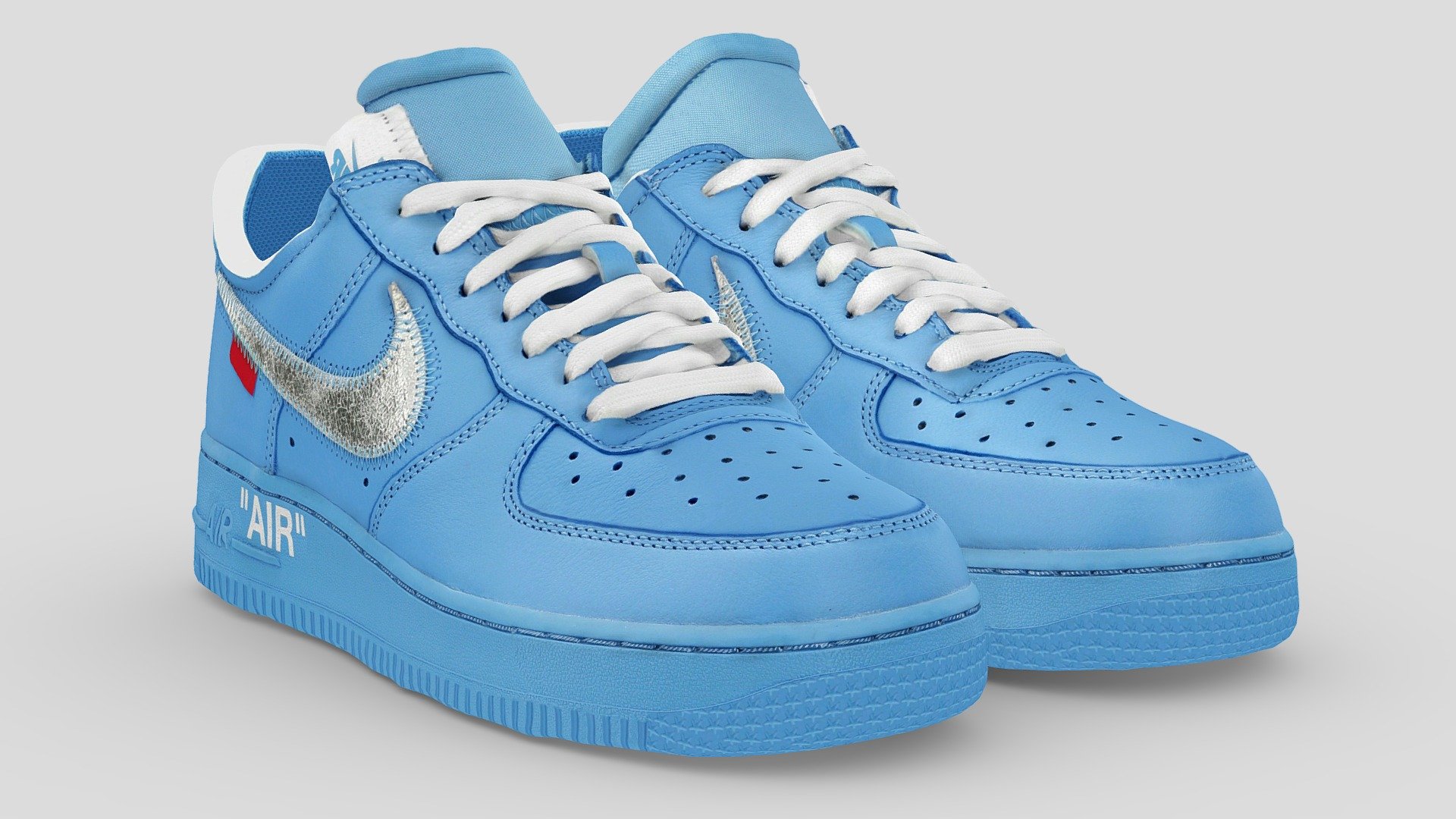 A Very Detailed scanned shoes with High-Quality .Reay to use in virtual try on project.

The Mesh is UV unwrapped.

4096x4096 difuse map Texture Maps jpg format，in the compressed file rar.

The textures is lighting baked,the texture is uploaded to preview images.

File contains :

FBX .OBJ .stl.collada(dae).Difuse map Texture(jpg format).

If you want to change the colorway of the shoes, it is easy to do with photopshop. If you want to change the colorway or decrease the polycourt ,I am willing to do it.

This is a professional scanning agency, if you want any other shoes, Don't hesitate to tell me.It will helps a lot.we are available for custom shoes scan.

Don't forget to check my other sneakers,Have a nice day：）