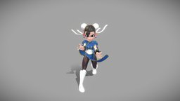 Chun-li_Street Fighter sculpt, fanart, video-games, streetfighter, chunli, 3danimation, substancepainter, maya, character, modeling, 3d, blender, blender3d, zbrush, animation, substance3dpainter