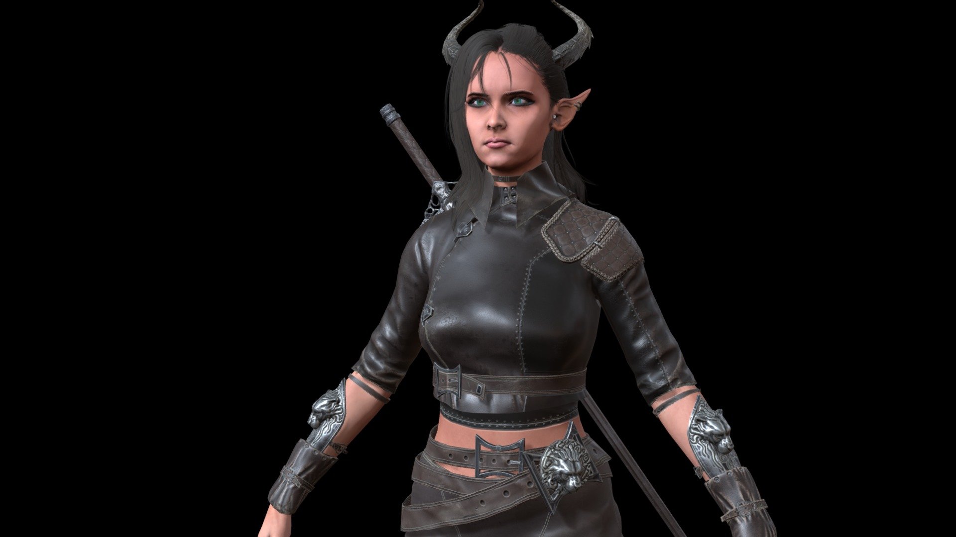 This model has a skeleton of FBX
There is also one set of textures in the PBR format
The model is in A pose.
Other skins, animations, and other additional features are available in other stores, but the model there is much more expensive
If you can then animate it yourself, at the expense of a mixome or other resources, then great. If not, I would consider buying elsewhere.
Here you can spin the model to evaluate its quality and design.