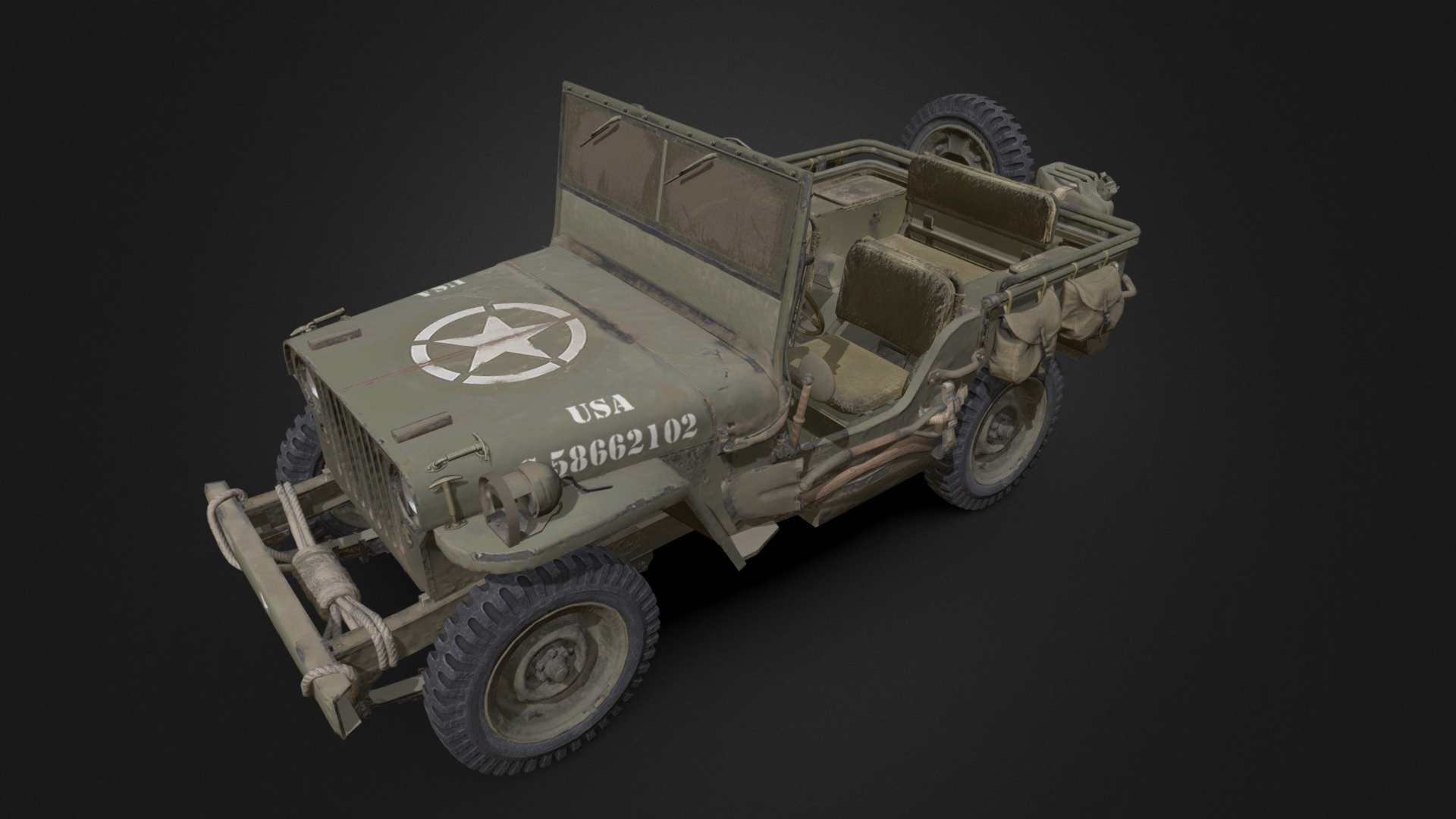 https://www.deviantart.com/jibicoco/art/Jeep-Willy-s-MB-FREESTUFF-to-DOWNLOAD-960507417
The Willys MB, better known by its nickname &ldquo;Jeep