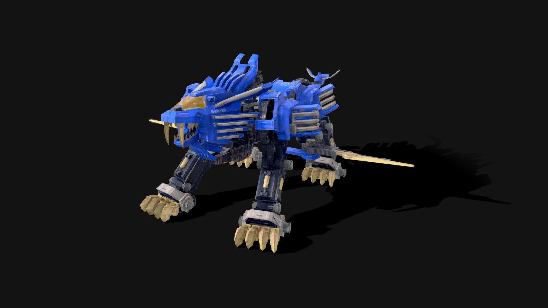 blade liger - Zoids
Blade Liger Animation roar
Blade liger roar- blade open

Rig/Animaiton - Maya 

Animation
-roar
-run cycle
-Blade

Artstation
https://www.artstation.com/thecraigynator
Patreon 
https://www.patreon.com/thecraigynator
Please Like And Share for more content 🙂