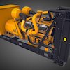 CAT C-32 mechanic, cat, caterpillar, engine, marmoset, builds, cater, substancepainter, substance, 3d-coat, 3d, photoshop, blender, lowpoly, engineering