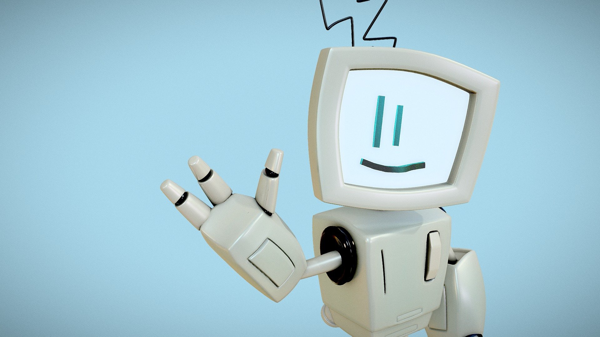 A cute little robot i modeled after character designer Denny Minonne's concept, form his 2020 portfolio.
https://www.artstation.com/dennyminonne


All modeling has been made on Blender, with use of subdivision surface modifiers, while PBR textures on Substance Painter.