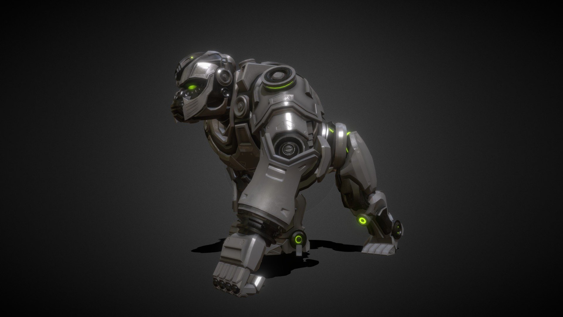 I modeled, rigged, and animated in Maya and textured in Substance Painter.

https://www.artstation.com/jeromeangeles