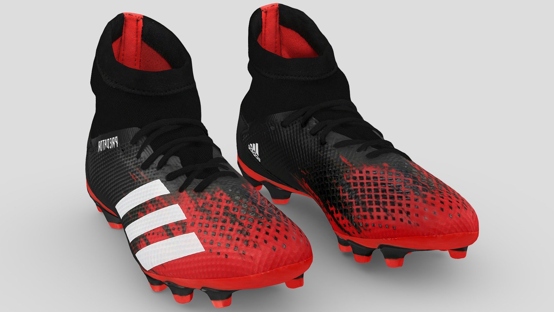 A Very Detailed scanned shoes with High-Quality .Reay to use in virtual try on project.

The Mesh is UV unwrapped.

4096x4096 difuse map Texture Maps jpg format，in the compressed file rar.

The textures is lighting baked,the texture is uploaded to preview images.

File contains :

FBX .OBJ .stl.collada(dae).Difuse map Texture(jpg format).

If you want to change the colorway of the shoes, it is easy to do with photopshop. If you want to change the colorway or decrease the polycourt ,I am willing to do it.

This is a professional scanning agency, if you want any other shoes, Don't hesitate to tell me.It will helps a lot.we are available for custom shoes scan.

Don't forget to check my other sneakers,Have a nice day：）