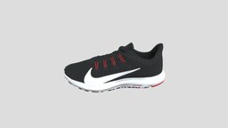 Nike Quest 2 黑白红_CI3787-008 quest, nike, 2