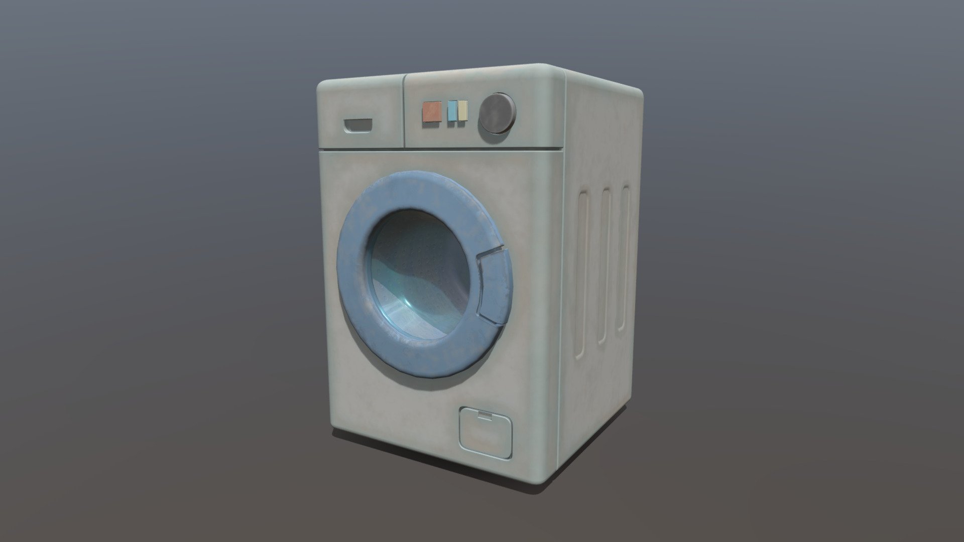 Stylized Cartoony Washing machine model made in 3ds Max 2022 and textured in Substance Painter. Model has 6570 polygons and 6360 vertices. Nothing is rigged/animated, the door isn't supposed to open. Textures come in 4k reso.

As usual: best wishes and have a great day!:)