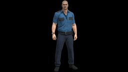 Police police, guard, prison, officer, character, man, male