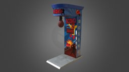 Boxing Arcade Machine - Retro Game Ready LowPoly scene, arcade, games, gaming, videogames, coin, videogame, boxer, arcademachine, boxing, props, realistic, game-ready, realism, video-games, gameassets, arcade-machine, low-poly, 3d, pbr, lowpoly, gameasset, robot, gameready, arcade-room, arcaderoom