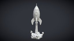 Cartoon Rocket asteroid, sky, astronomy, ufo, luna, astronaut, galaxy, star, rocket, crescent, galactic, constellation, cosmos, meteoroid, space, selestial