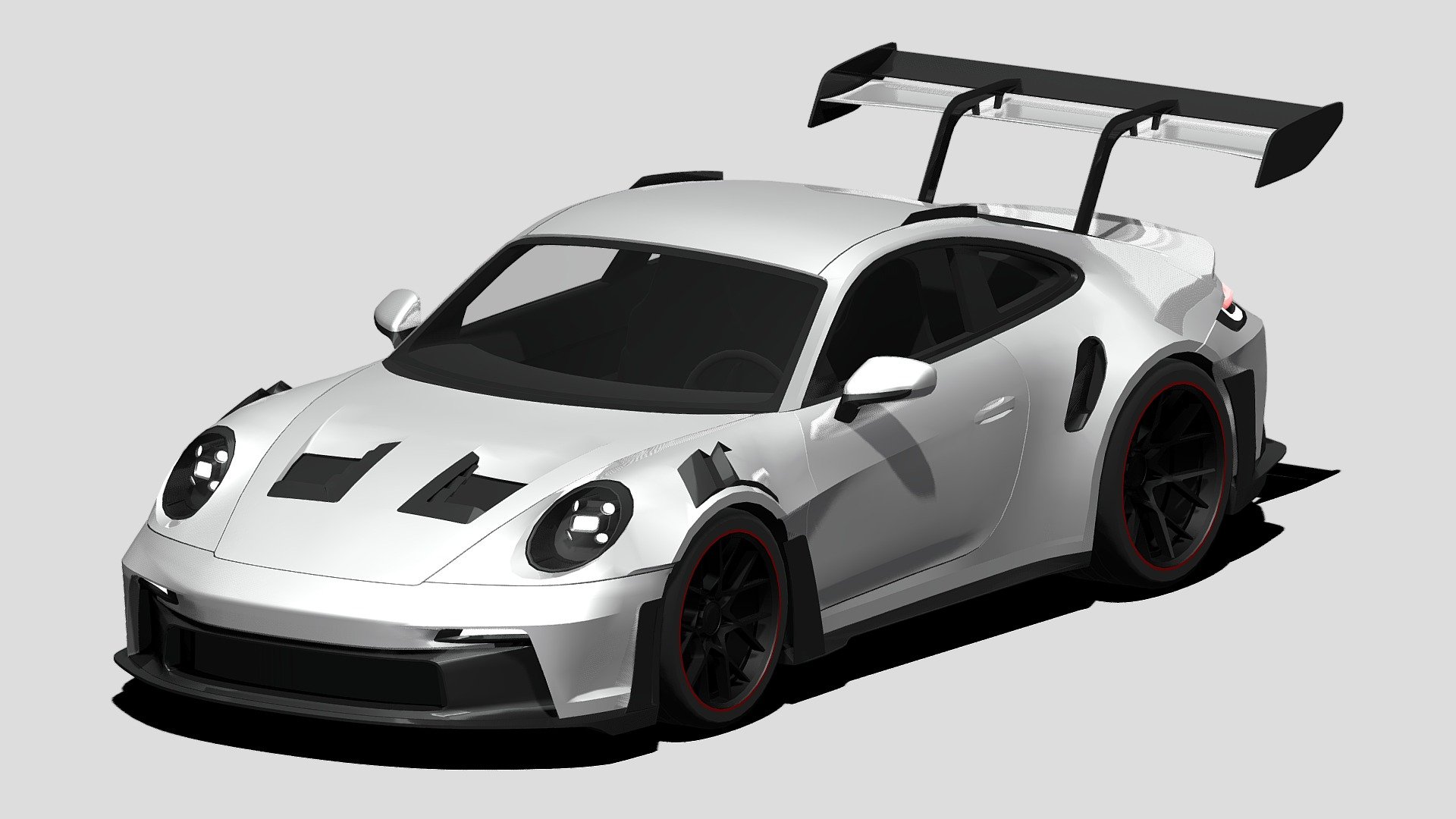 My 911 GT3 RS model. Was originally made for a Roblox game but not used.

-Perfect for Roblox
-Separated parts
-Fully modeled wheels and interior
-3D lights
-Poly optimised