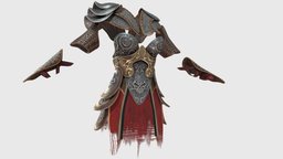 The Last Valkyrie Armor armor, warrior, fashion, mythology, norse, character, pbr, female, clothing