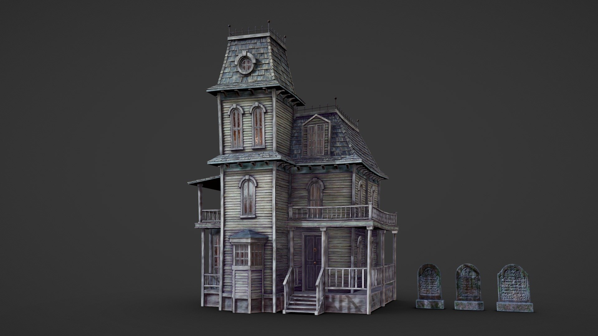 One year ago today I uploaded my first exercise with unreal. I made a short video as if the house was filmed by someone from a mobile, you can see it here on artstation. 

