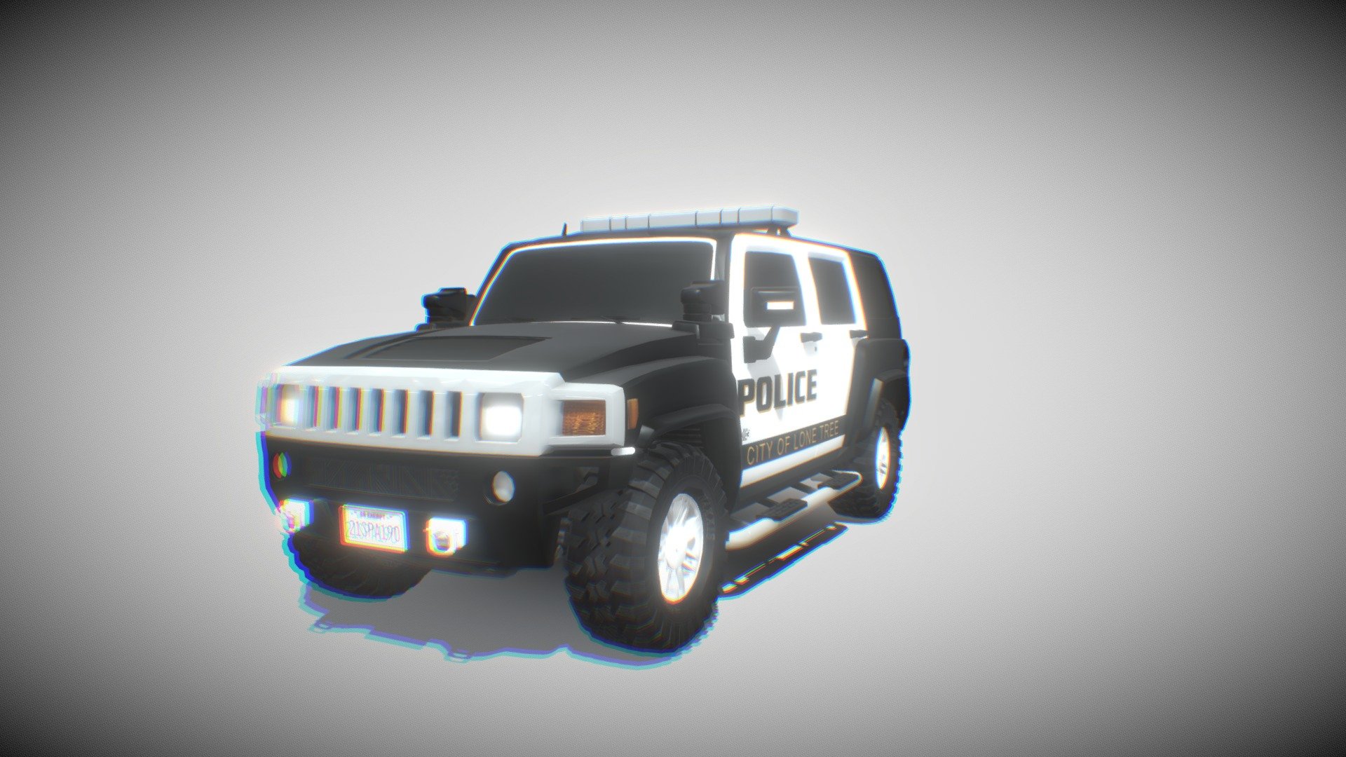 ***Hummer H3 Police ***