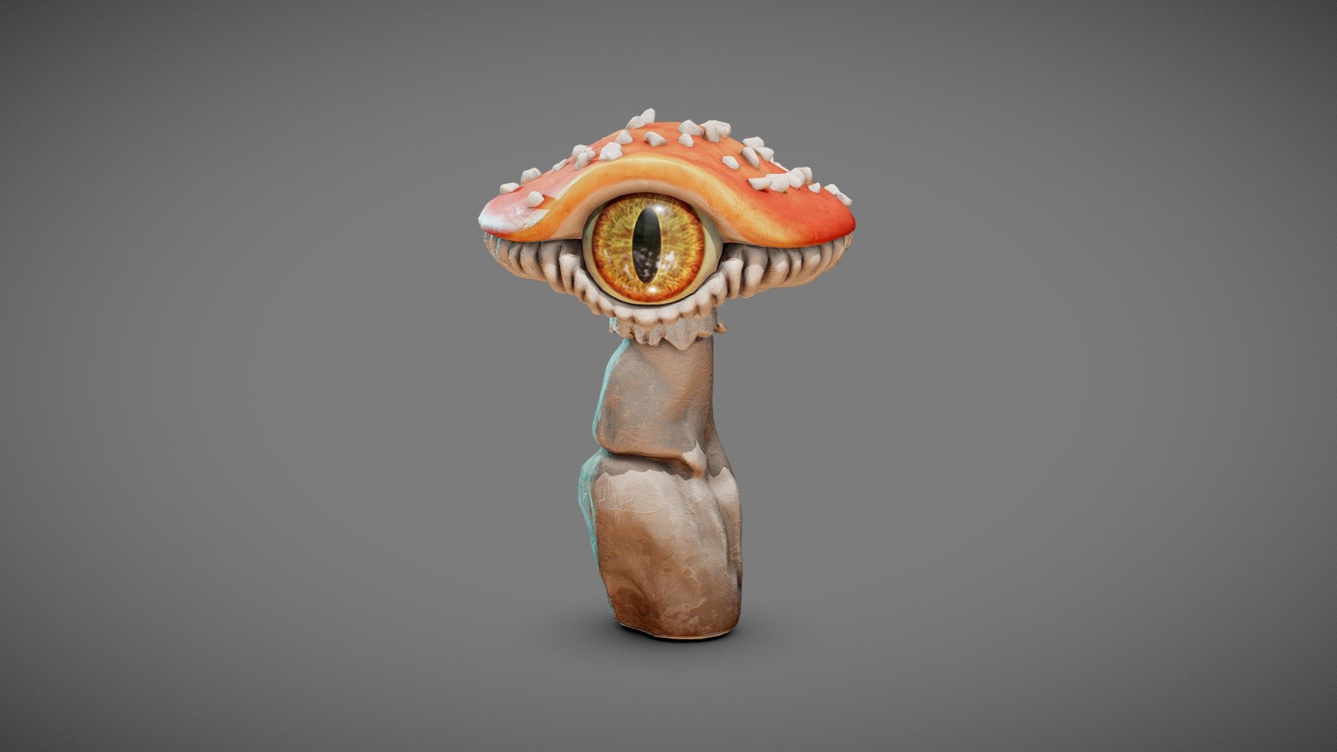 Mushroom Monster for your renders and games

Textures:

Diffuse color, Roughness, Normal

All textures are 4K

Files Formats:

Blend