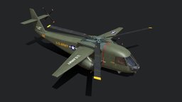 Lockheed CL-945 stowed-rotor aircraft (CARR) vtol, futurism, aircraft, lockheed, carr, usa, helicopter, concept