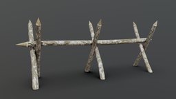Wooden Obstacle by mkaplunow leveldesign, tactical, realism, gameassets, gamedevelopment, gameprops, obstaclecourse, 3dmodeling, gamingexperience, immersivegaming, fpsgameasset, interactiveelements, dynamicgameplay, strategiccover, woodenobstacle