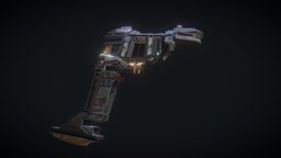VoltMaster Deprecator/Stun Device futurism, stun, protection, safety, tool, defence, taser, utility, tooling, photon, dead_space, tazer, weapon, sci-fi, workshop, gun