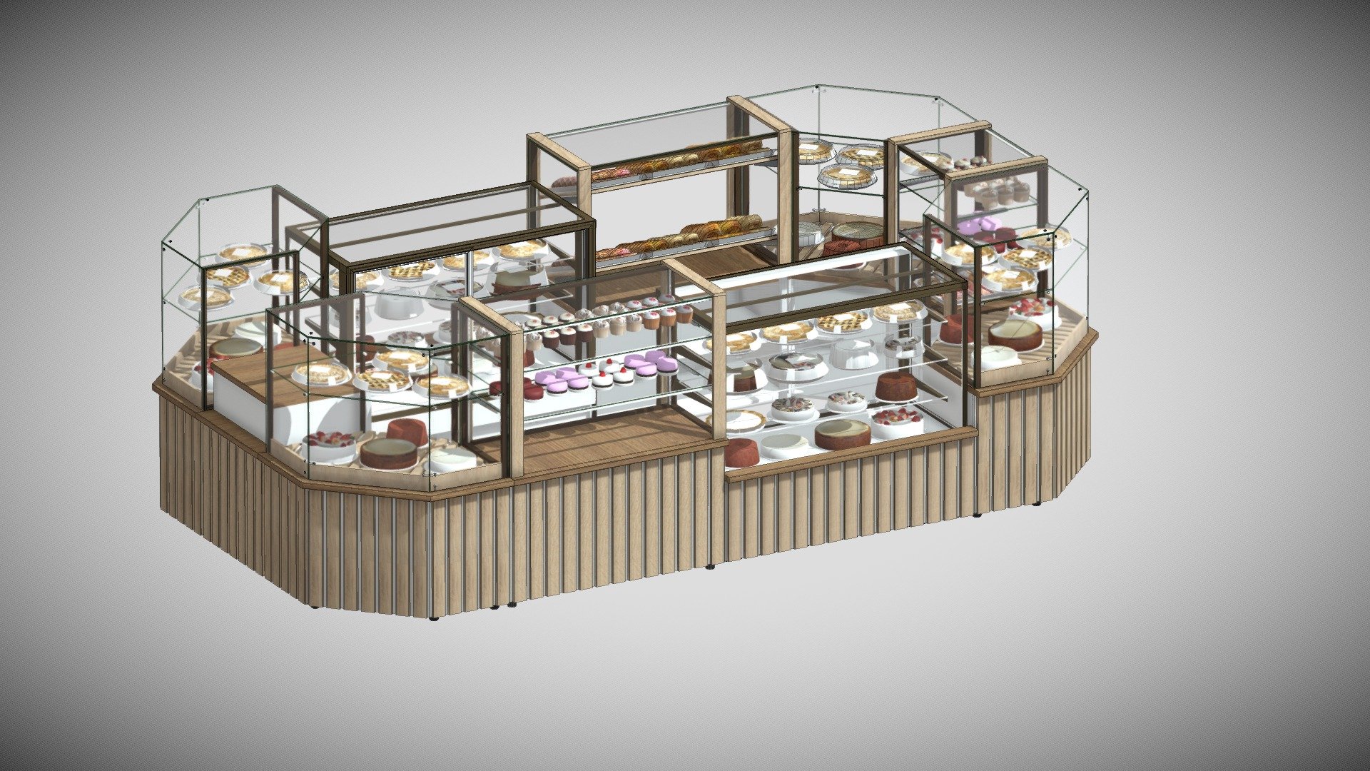 bakery mall kiosk

3D модель торгового острова для кулинарии и продуктов — современное решение с удобной выкладкой и витринами для хлебобулочных и гастрономических товаров. Дизайн сочетает функциональность и стиль. 3DGROM проектирует мебель для любых задач — от островков до магазинов.

This 3D bakery and food kiosk model offers a modern display for baked goods and groceries. The design provides both functionality and style. 3DGROM creates furniture solutions for any project — from kiosks to full stores.
