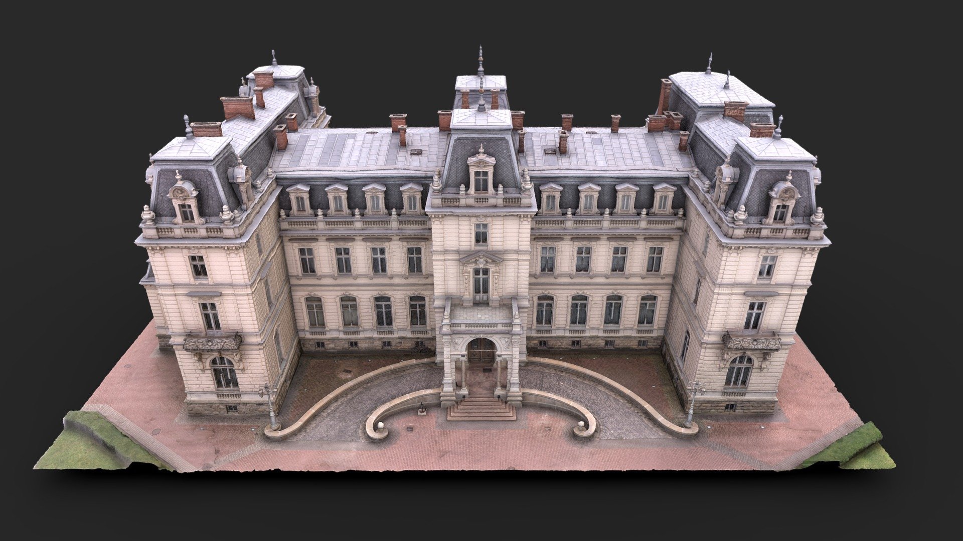 The Potocki Palace in Lviv was built in the 1880s as an urban seat of Alfred Józef Potocki, former Minister-President of Austria. On 22 November 1919, American pilot Edward Graves dropped into the palace as part of an air show over the centre of Lviv on the 1st anniversary of the city's liberation from the Ukrainians. The plane crash and the explosion of its fuel tanks caused a fire on the upper floors and the roof of the palace. The repair and restoration of the building lasted until 1931.

From 1945 to 1972 the palace was used by the Institute of Geology and Geochemistry of Combustible Minerals of the Academy of Sciences of the USSR. The palace itself was adapted for holding wedding ceremonies in 1972 and subsequently underwent restoration.

In the 2000s, the Potocki Palace was handed over to the Lviv Art Gallery. Today, it hosts a branch of the Lviv National Art Gallery.