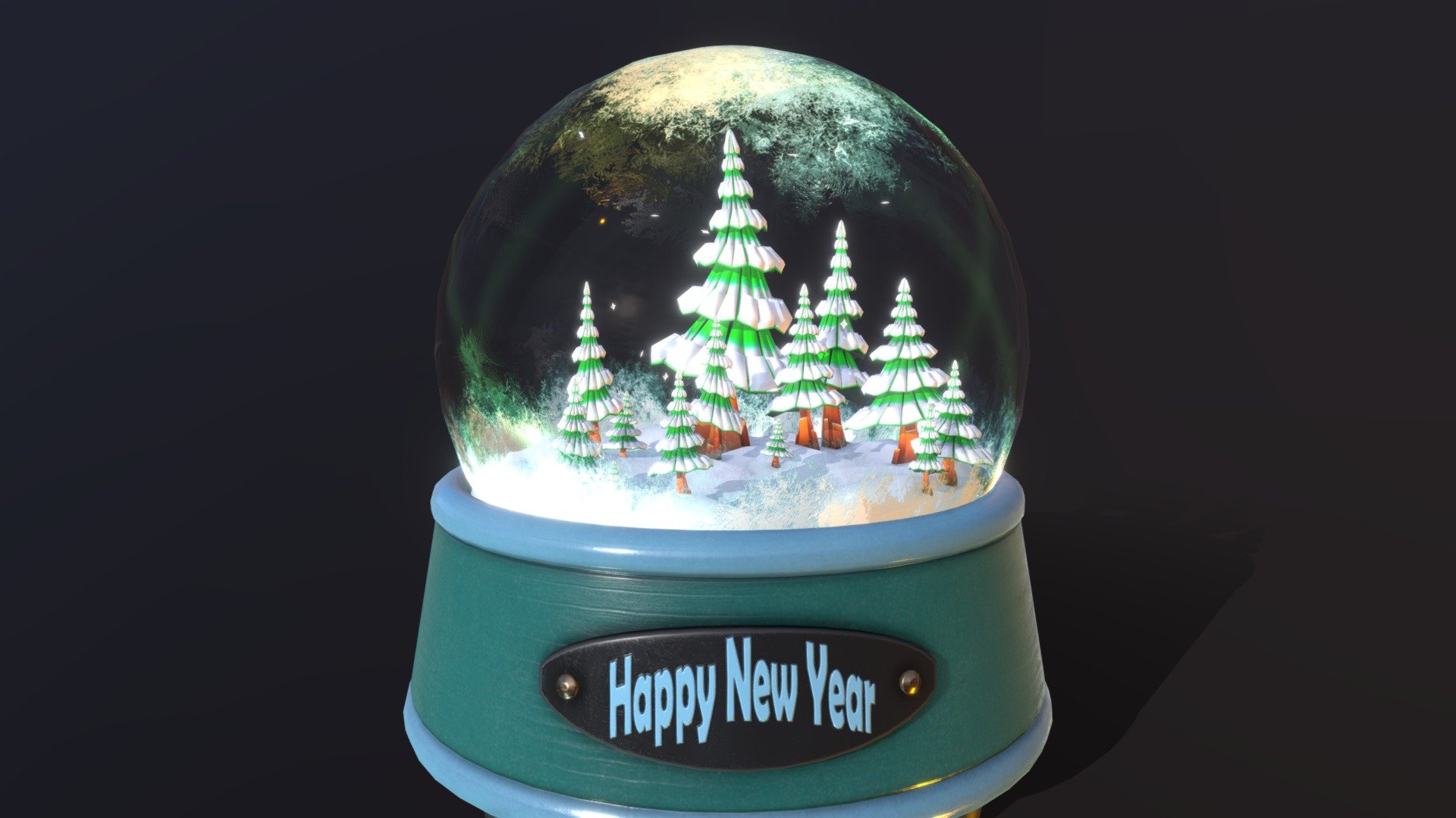 

The second version of the snow globe.

-Audio: Pyotr Ilyich Tchaikovsky - Dance of the sugar plum fairy.

-Additionally I attach a Blender file v2.90.1

--------------------------------------------------------------------  Enjoy your viewing .)