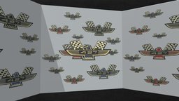 Ford 427 Eagle Emblem [Model & Substance Stamp] mustang, ford, eagle, tools, classic, emblem, tool, badge, carmodel, collaboration, galaxie, substance-painter-2, substancepainter, substance, substance-painter, car