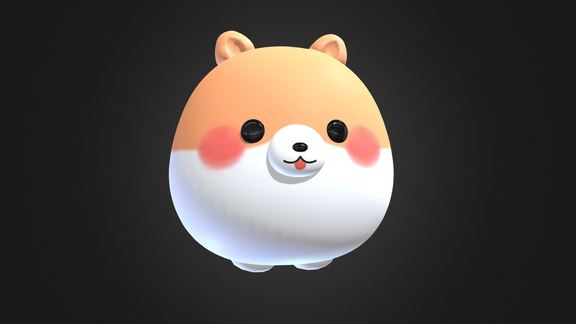 Pomeranian Boo plush toy made with 3d blender. The model is low poly and you can use it wherever you want. May be used for Rendering, interior architecture decoration etc. I hope you like it&hellip;