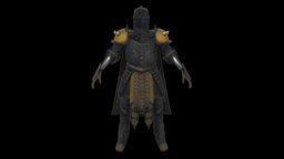 Knight (Degree Course Assignment) character, highpoly, knight