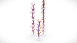 Alien Ocean Fantasy Plant - Alien Kelp tree, plant, grass, mushroom, organic, flower, avatar, palm, desert, growth, flowers, coral, rose, ocean, weed, foliage, beach, alien, bush, fungi, coralreef, petal, palmtree, thorns, psychedelic, seaweed, pandora, bioluminescent, petals, fantasy