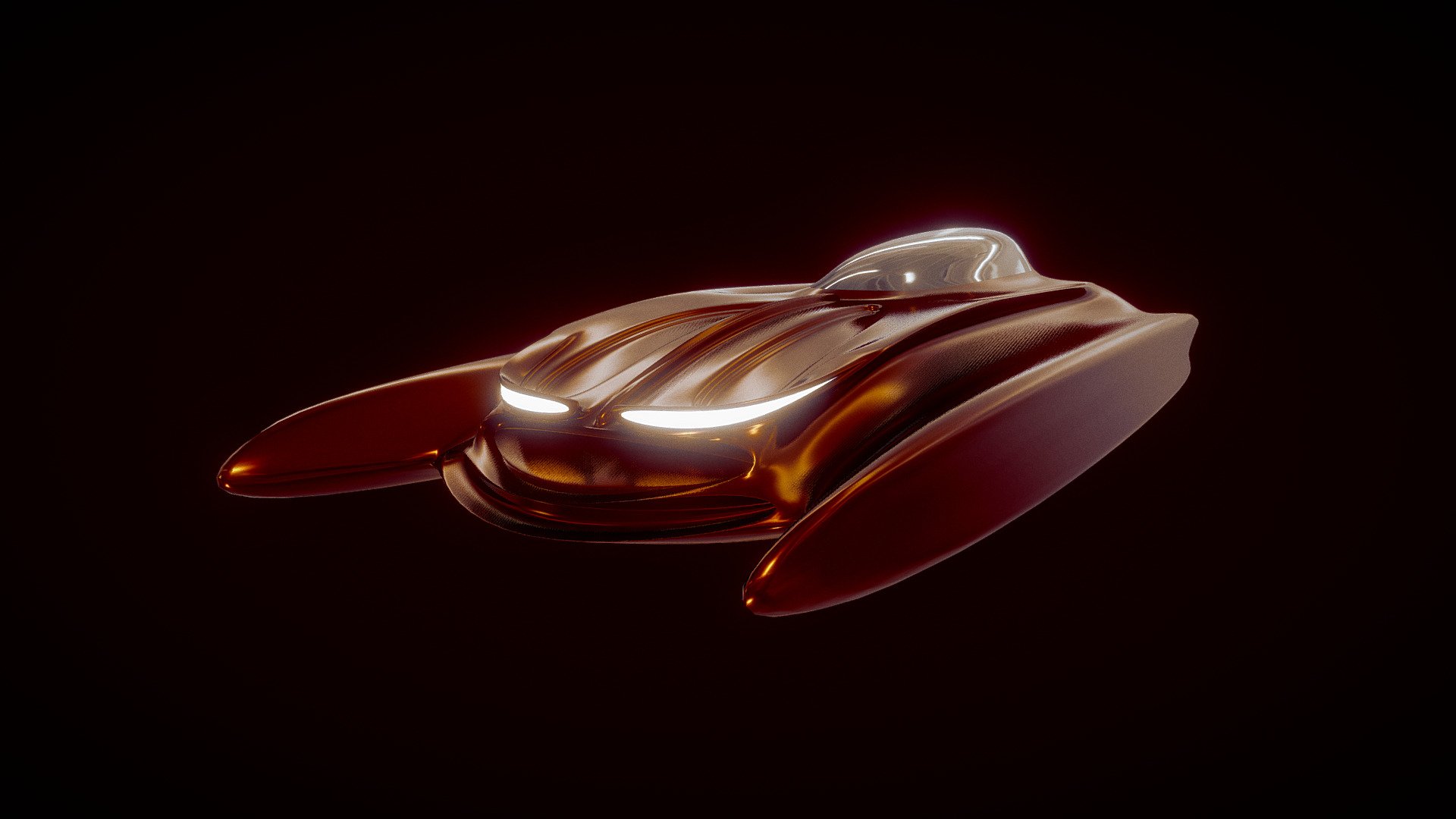 Futuristic Flying/Hover Sci-Fi Car I made in my spare time. I wanted to try something different and make a vehicle :).