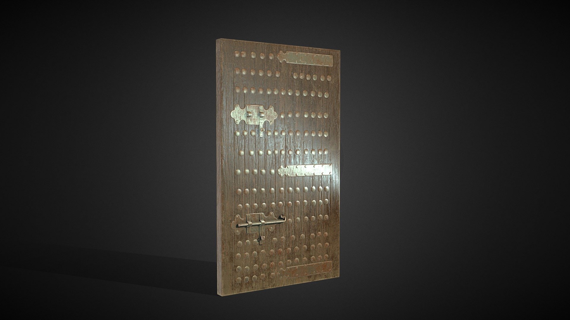 Islamic wooden door, texel density is 512 per 1 meter, PBR textures size are 2Kx2K and the asset should be optimized for any game engine. 
I used Maya for modeling and unwrap, ZBrush for sculpting , Substance Painter and Marmoset for texturing.
The door was part of my UE4 personal project &lsquo;Citadel of Qaitbay' based on a famous citadel in Alexandria, Egypt from Islamic Mamluke period.
Project Link:
https://www.artstation.com/artwork/ELN1K0