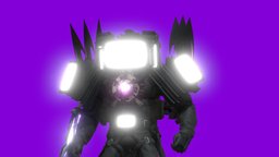 Remake Upgraded Titan TvMan skibidi, skin, skibiditoilet