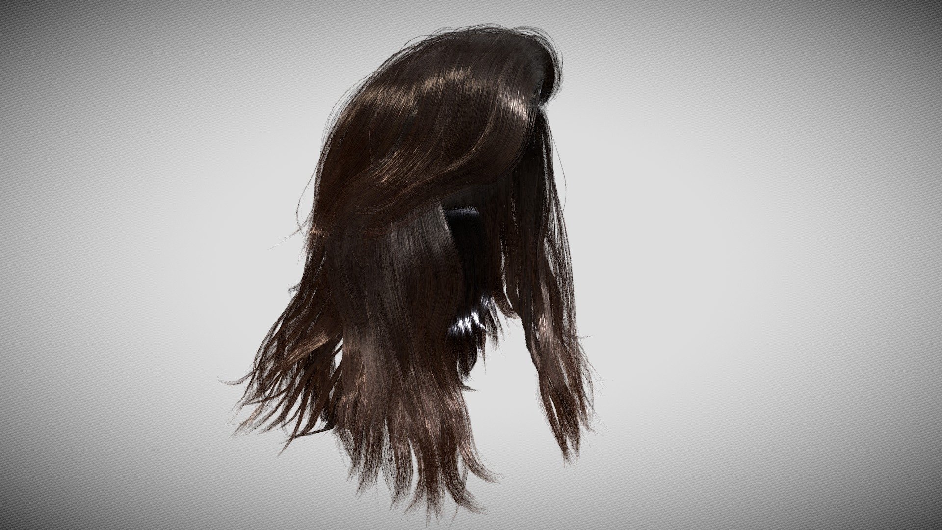 Please read the description and if you have any questions about this product let us know please.

Hair cards are one of the most complicated tasks in character creation. To achieve a high-quality result, in addition to having skills, you must spend a significant amount of time on this work.

After years of experience in this field, we have made it possible for you, our dear customers, to provide you with Game-ready 3D models of human heads and facial hair with the highest quality at the lowest possible cost.

You can create super realistic and high-quality characters by spending just a little time placing the model on the head and face of the character you want and enjoy.

Female hair card 3D model with high-quality textures.

3D model about 27k tris

This product contain :

FBX and OBJ file.

4k png textures includes : 3 different Albedo , Normal , Ambient , Alpha , Depth , Direction , ID , Root and Translucency.