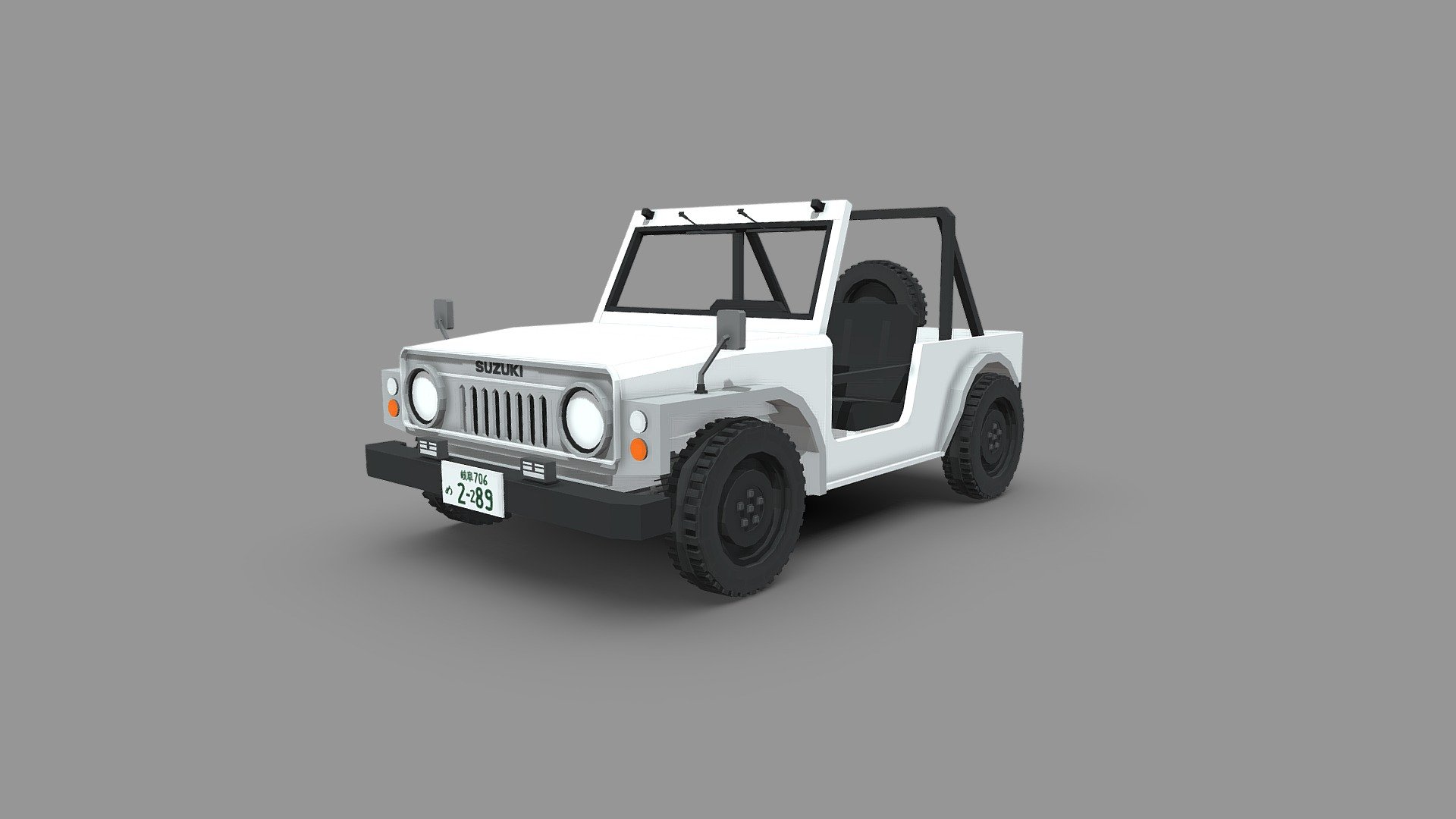 A replica model of the Suzuki Jimny 55/SJ10 for Minecraft: Bedrock Edition (MCBE) made using my phone due to laptop issues. To be used in my MCBE addon as a working model. Will be posted to MCPEDL and Duckcrumbs.