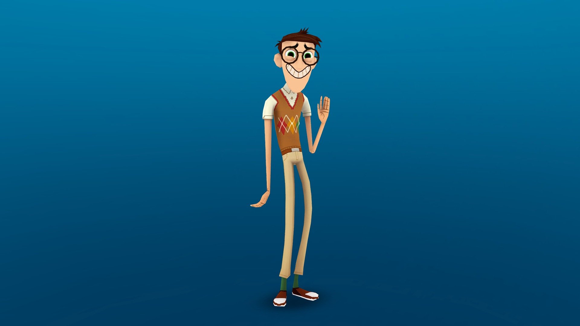 While animating on Hotel Transylvania: The Series(Season 2), I was inspired by the fun character designs to make a few in 3D.