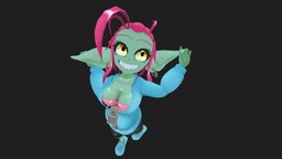 Female Goblin - Fia goblin, vrc, monstergirl, vrchat_avatar, monster