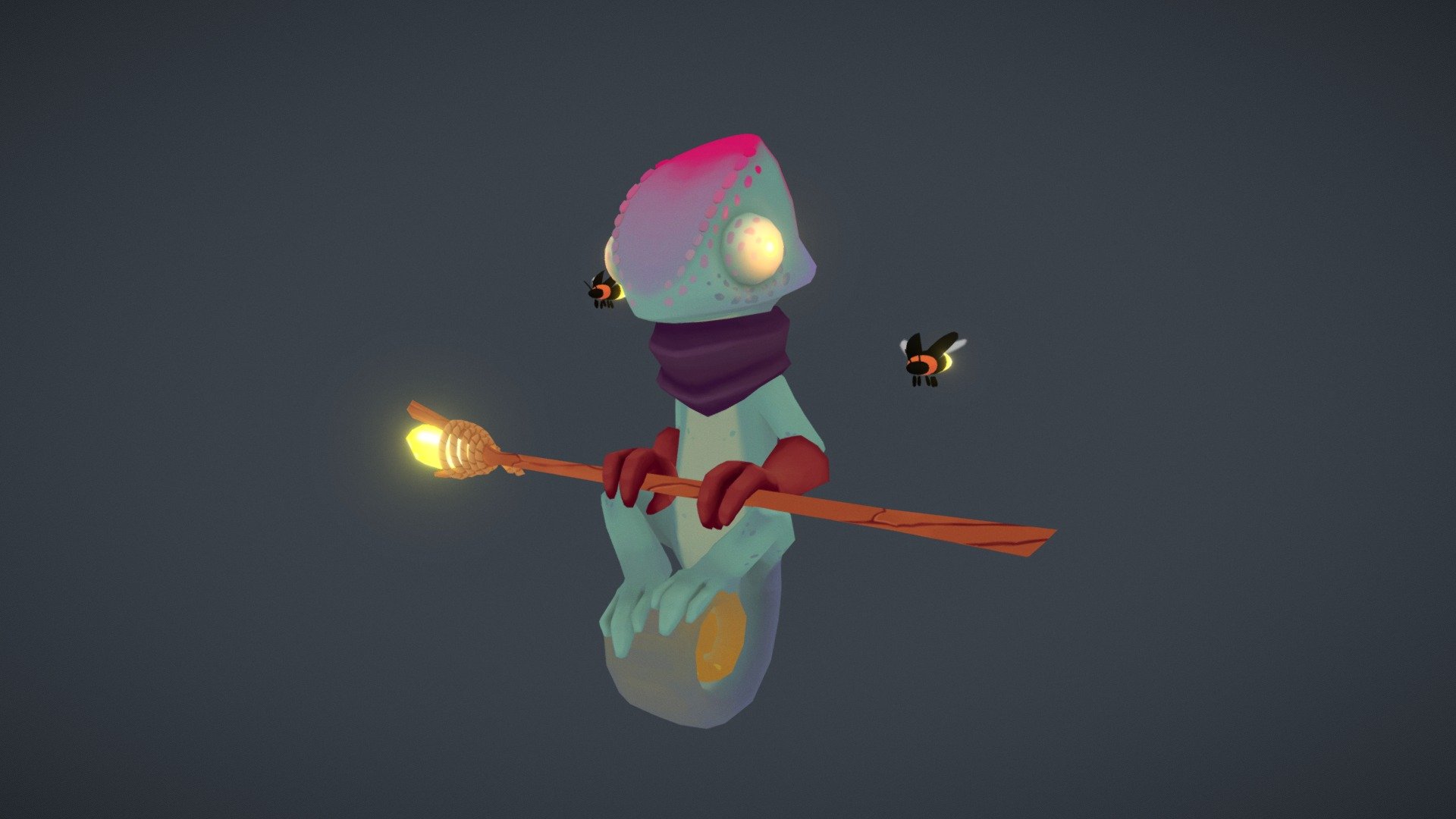 Fan-art based on the concept by Alex Braun

Modeled, rigged and animated using Maya. Textures were done using Photoshop &amp; 3DCoat.
