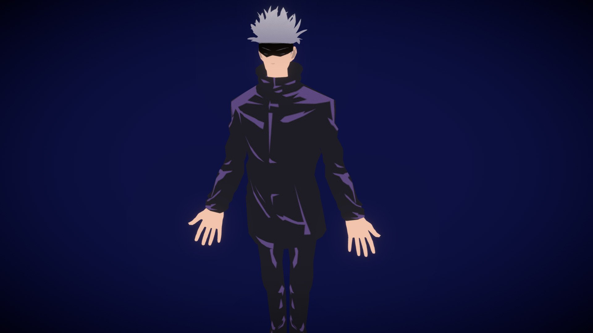 Satoru Gojo is one of the main protagonists of the Jujutsu Kaisen series.