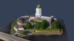 Vyborg Castle / Выборгский замок castle, medieval, russia, vyborg, viipuri, linna, wiborg, photogrammetry, 3dscan, viipurin, xiii-century