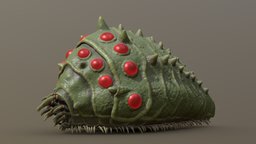 Nausicaä of the Valley of the Wind - Ohmu insect, red, studios, bug, nausicaa, giant, ghibli, tugboat, eyes, miyazaki, jj, jjchalupnik, ohm, creature, anime, ohmu, ghibli-nausicaa