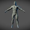 Superhero Basemesh anatomy, basemesh, superhero, athletic, heroic, proportions, man, zbrush, male
