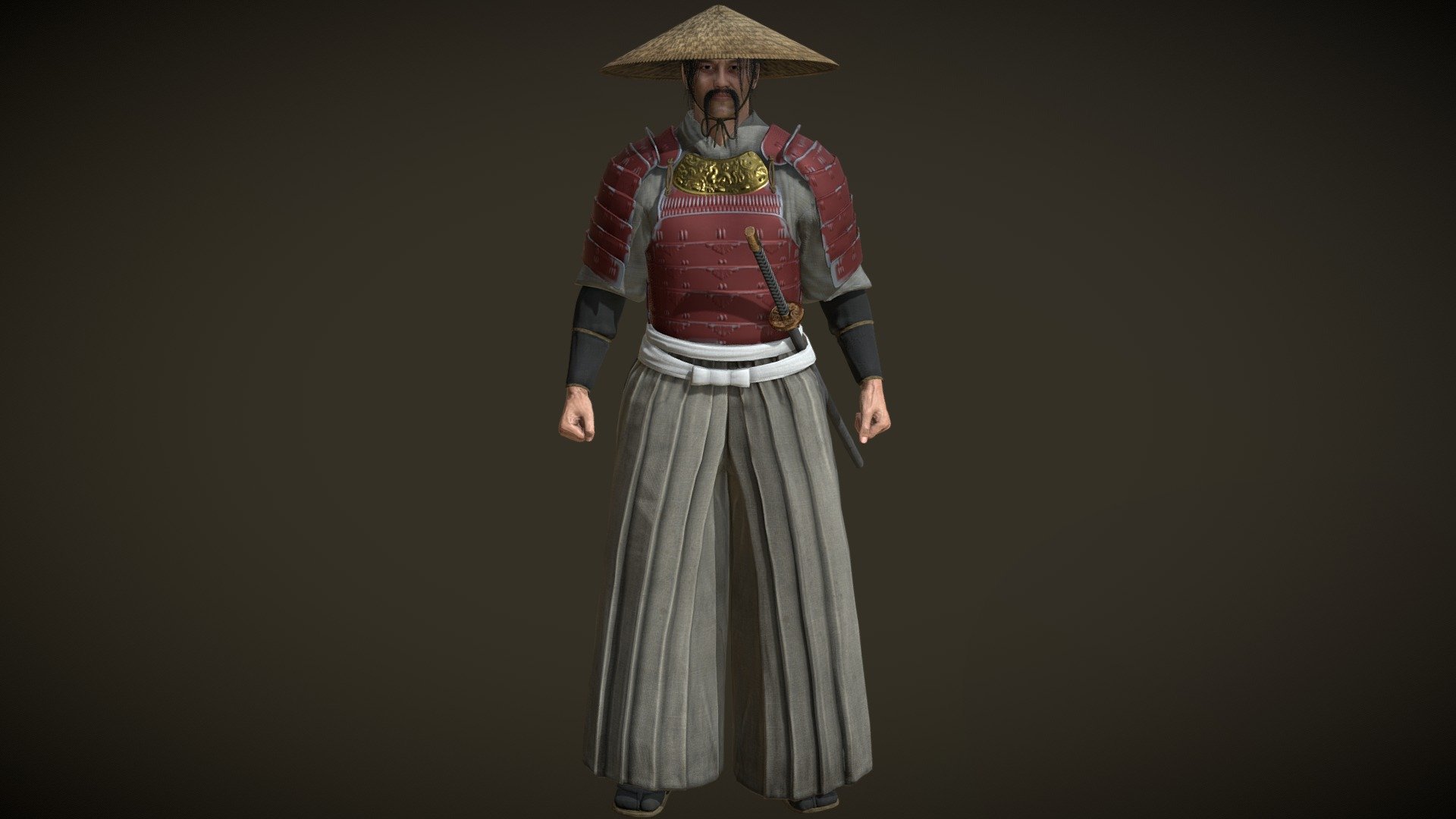 Samurai :

3d Game Ready Samurai Character.

High detail and realistic model(A pose Fbx and OBJ).

Rigged, with high definition textures.

Complete archive in additional file