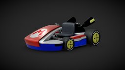 Mario Kart 8 - Standard Kart switch, 8, standard, nintendo, wii, deluxe, kart, game, model, car, mario