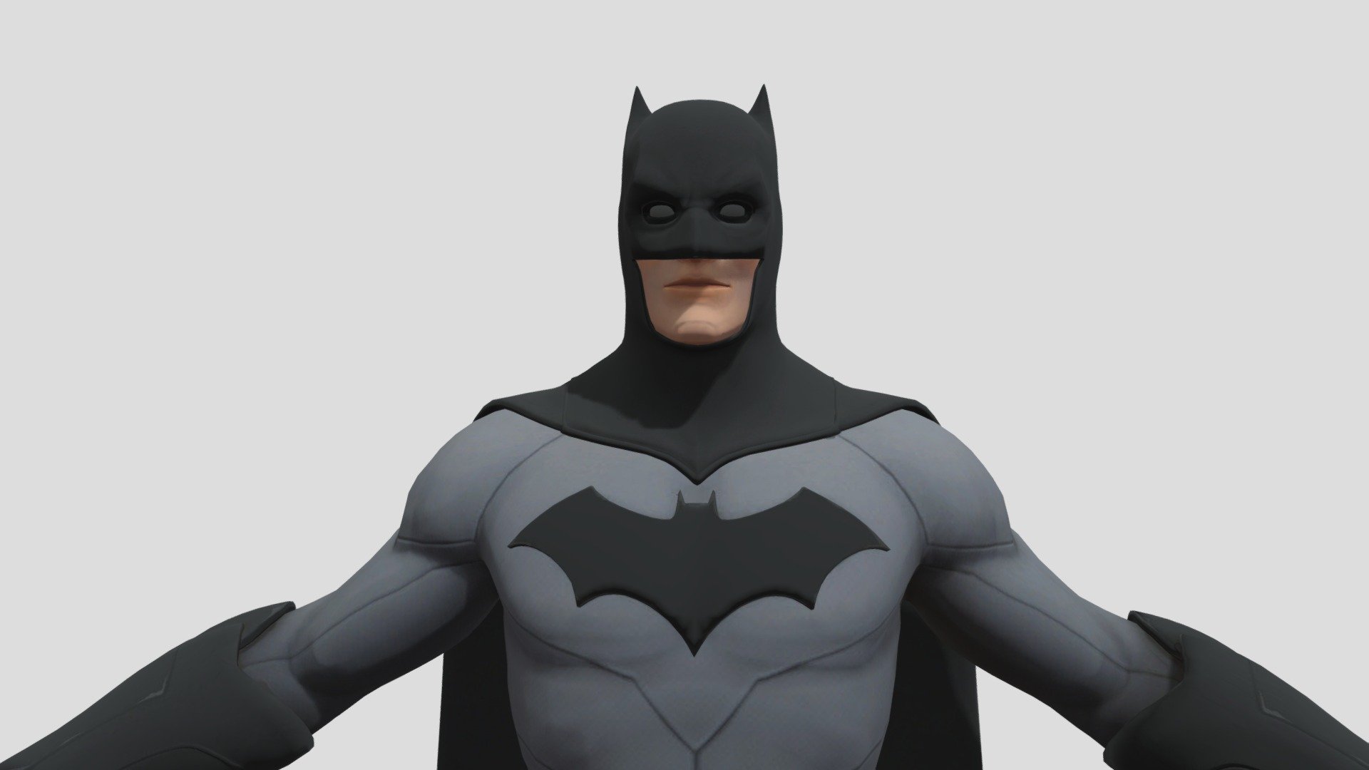 Ready to animate in blender
Full rig with facial controls including teeths and cape attach to model with working cloth simulation setup
made in blender with riggify and using the model of EWtube0 https://sketchfab.com/3d-models/fortnite-batman-e86393ea772a44939b145f902dd82a45