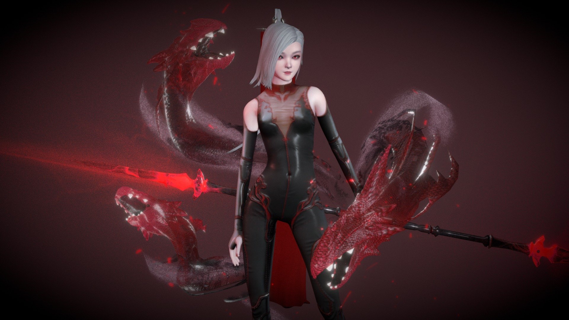 Born during the blood moon, she was cursed by God because she abuse the power that was given to her.

Hope you guys like it    ^_^