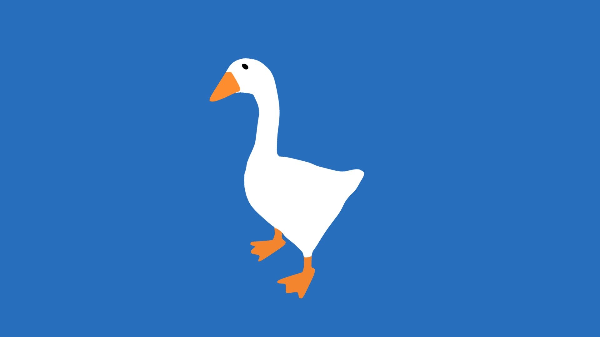 Entitled Goose from Untitled Goose Game

Untitled Goose Game is a slapstick-stealth-sandbox, where you are a goose let loose on an unsuspecting village. Make your way around town, from peoples' back gardens to the high street shops to the village green, setting up pranks, stealing hats, honking a lot, and generally ruining everyone's day.

I hope you like the model.
