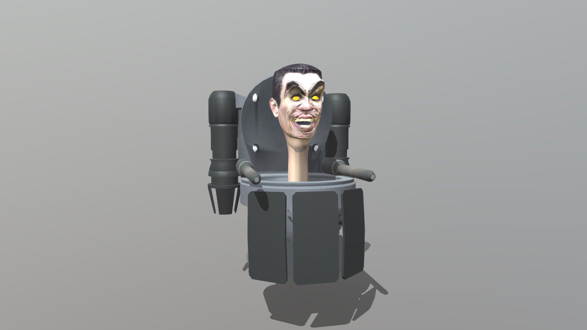 super cool MODEL GMAN very very very cool bro  u can use this is prisma 3d if u dont have blender your welcome i know yall looking for a gman upgraded 3d model in sketchfab so i make one and make it free theres a person that has created gman upgraded too but u cant buy it so yeah this one is for the people!