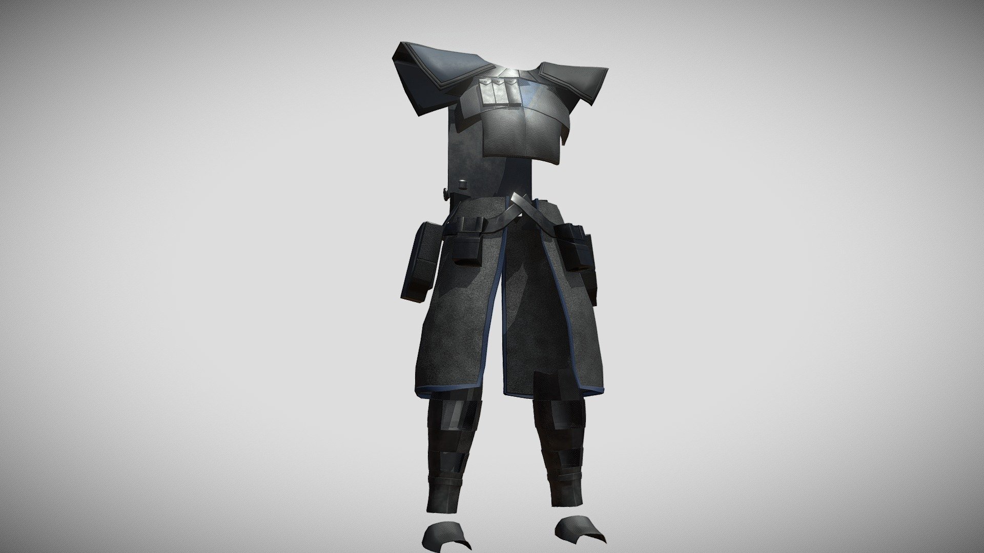 Armor worn by Arc Clone Troopers in star wars the clone wars. Made in Blender 2.93. Part of a full set which will soon be uploaded