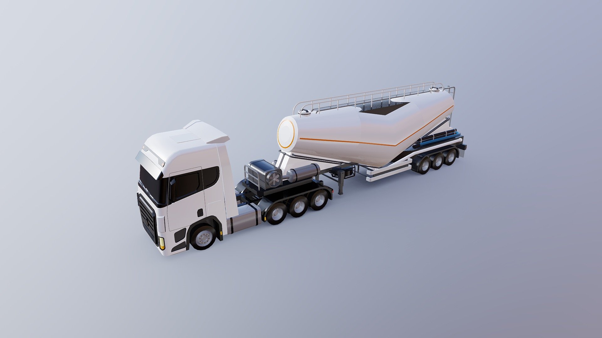 Megapoly.art introducing &ldquo;Trucks &amp; Trailers I