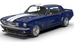 Ford Mustang 1965 mustang, blender, car